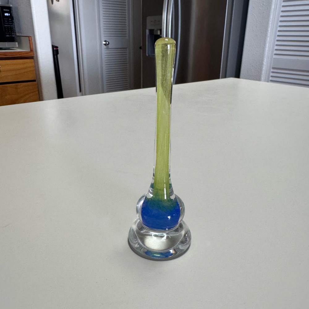 Handblown Glass Ring Stand